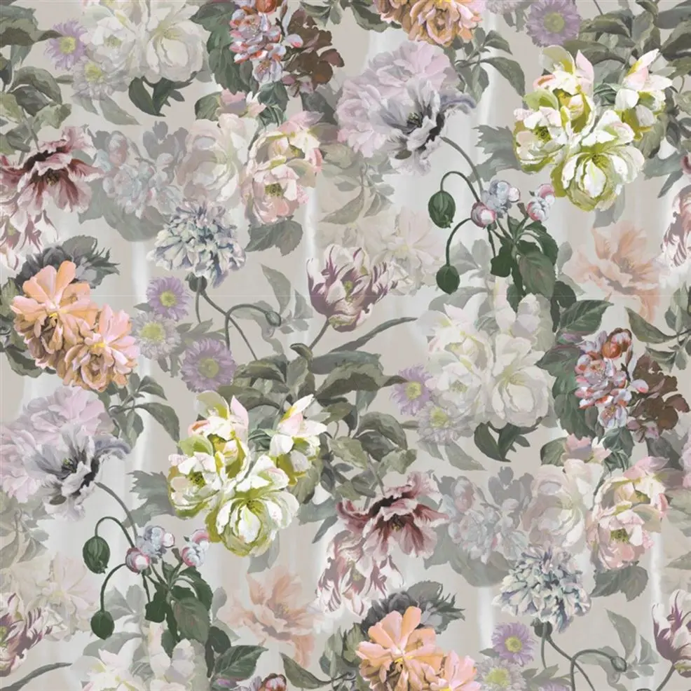 Delft Flower Grande Tuberose Wallpaper Designers Guild